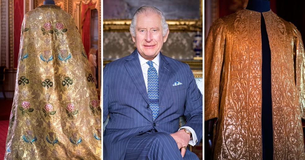 Rei Charles III vai usar 10 kg de ouro na cerimônia de coroação. Entenda