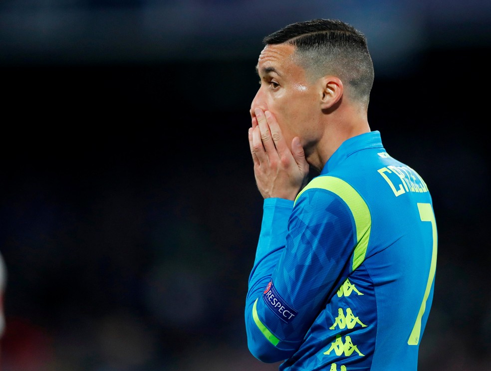 Callejón é outro que pode se despedir do Napoli — Foto: Reuters