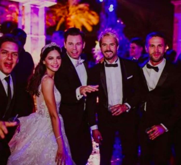 O casamento de Armando Torrea e Laura Pérez (Foto: Reprodução Instagram)