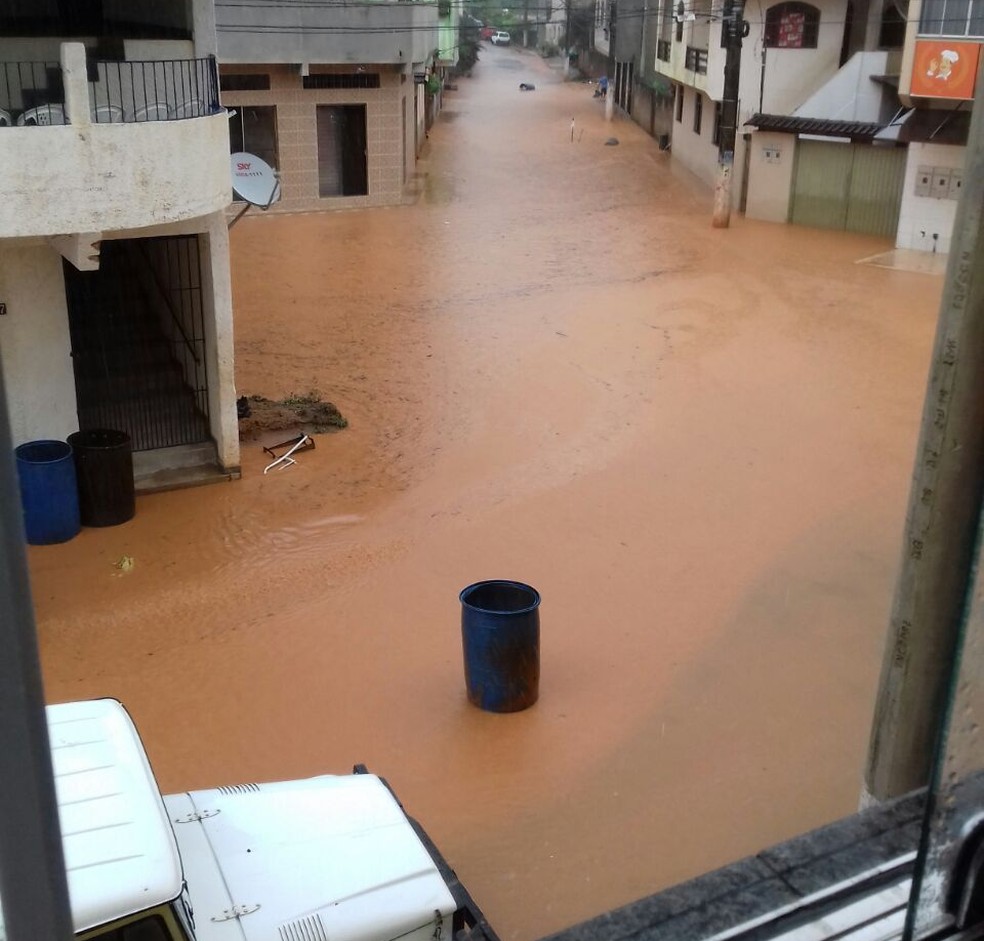 Rua em Alfredo Chaves (Foto: Divulgação/ Prefeitura de Alfredo Chaves)