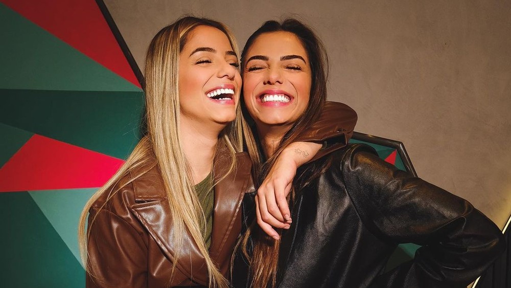 Key Alves e a irm gmea, Keyt Alves
