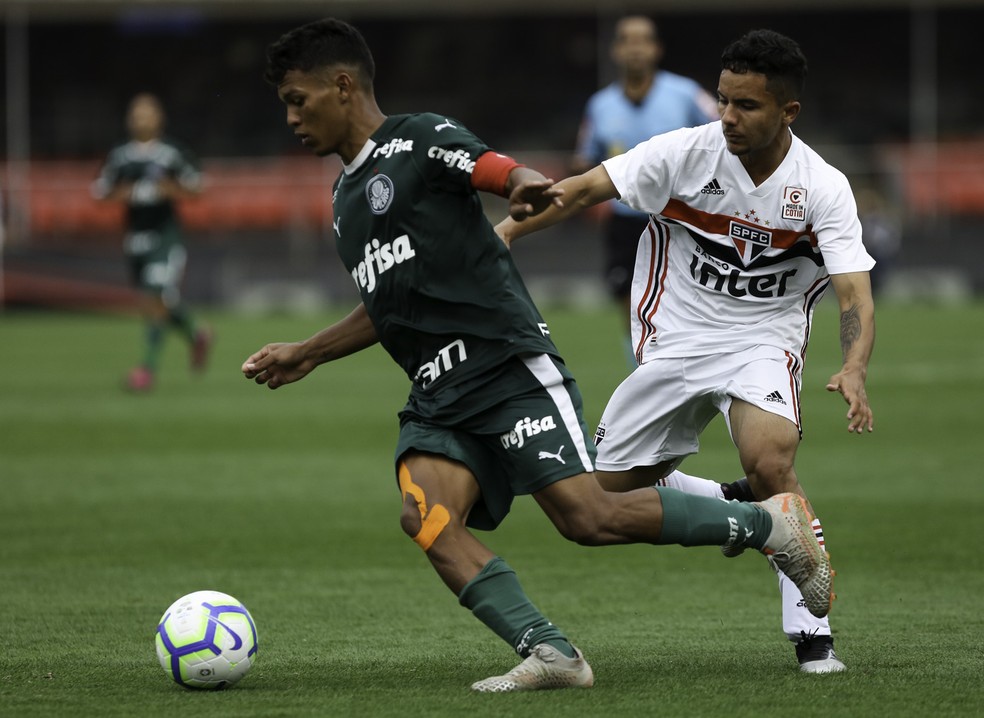 São Paulo x Palmeiras - Copa do Brasil Sub-17 — Foto: Fábio Menotti/Palmeiras