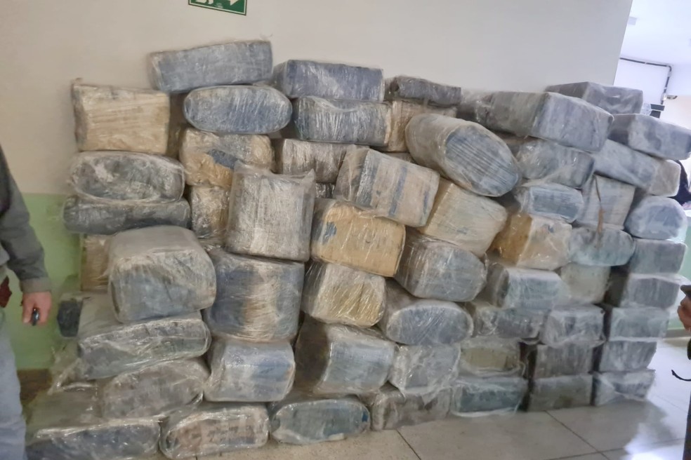 Grupo é preso com mais de 3 toneladas de maconha em Boituva  — Foto: Arquivo Pessoal 