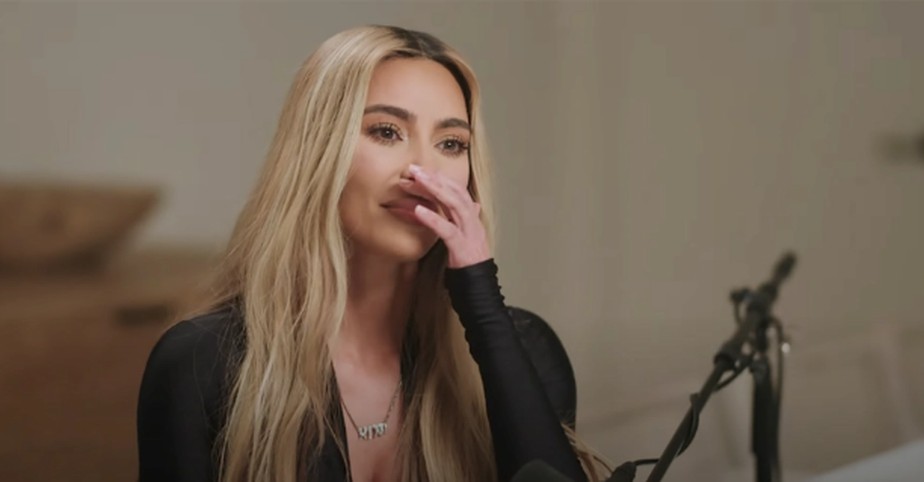 Kim Kardashian: choro ao falar sobre o ex Kanye West