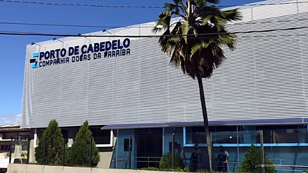 Companhia Docas da Paraíba, que gerencia o Porto de Cabedelo — Foto: Walter Paparazzo/G1