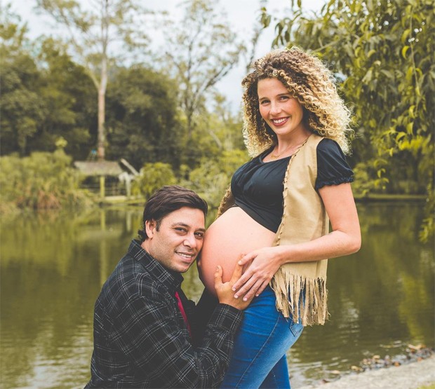 Debby Lagranha espera o segundo filho com Leandro Franco (Foto: Reprodução / Instagram)