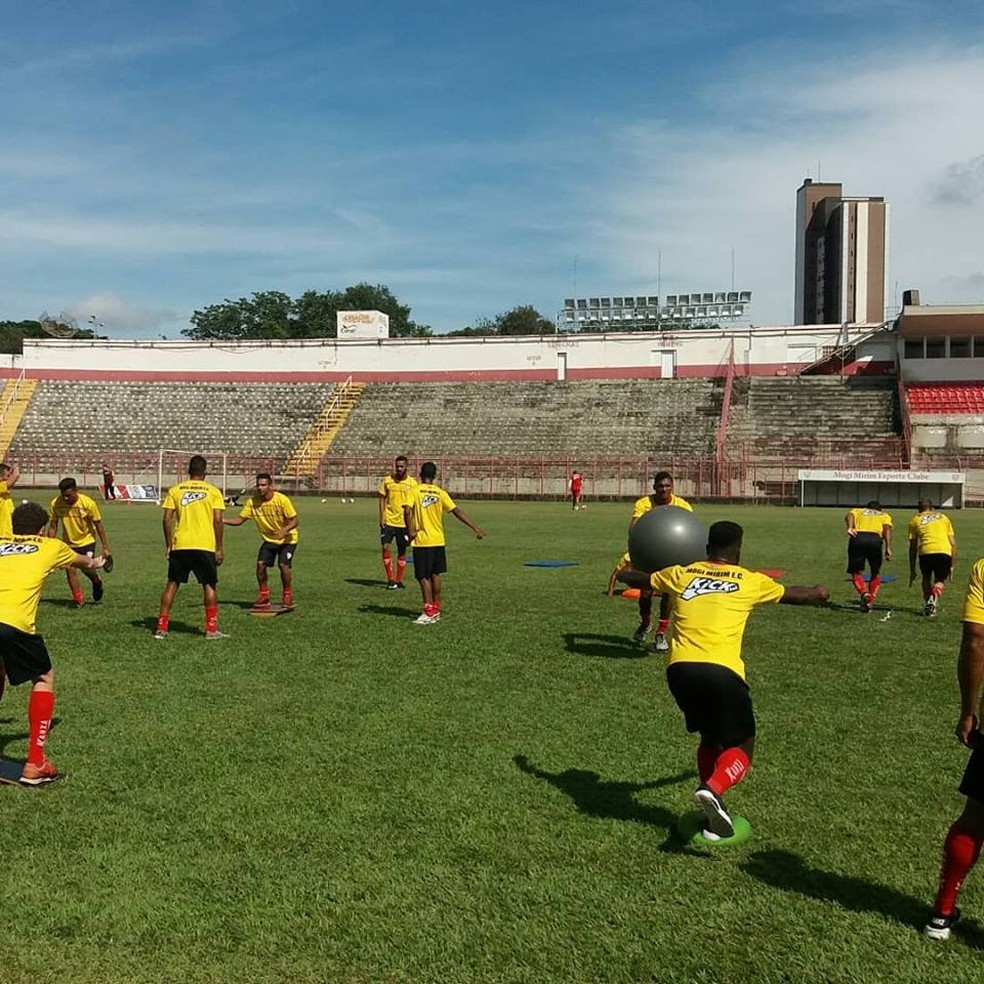 Elenco do Mogi se prepara para a temporada (Foto: Divulgação)