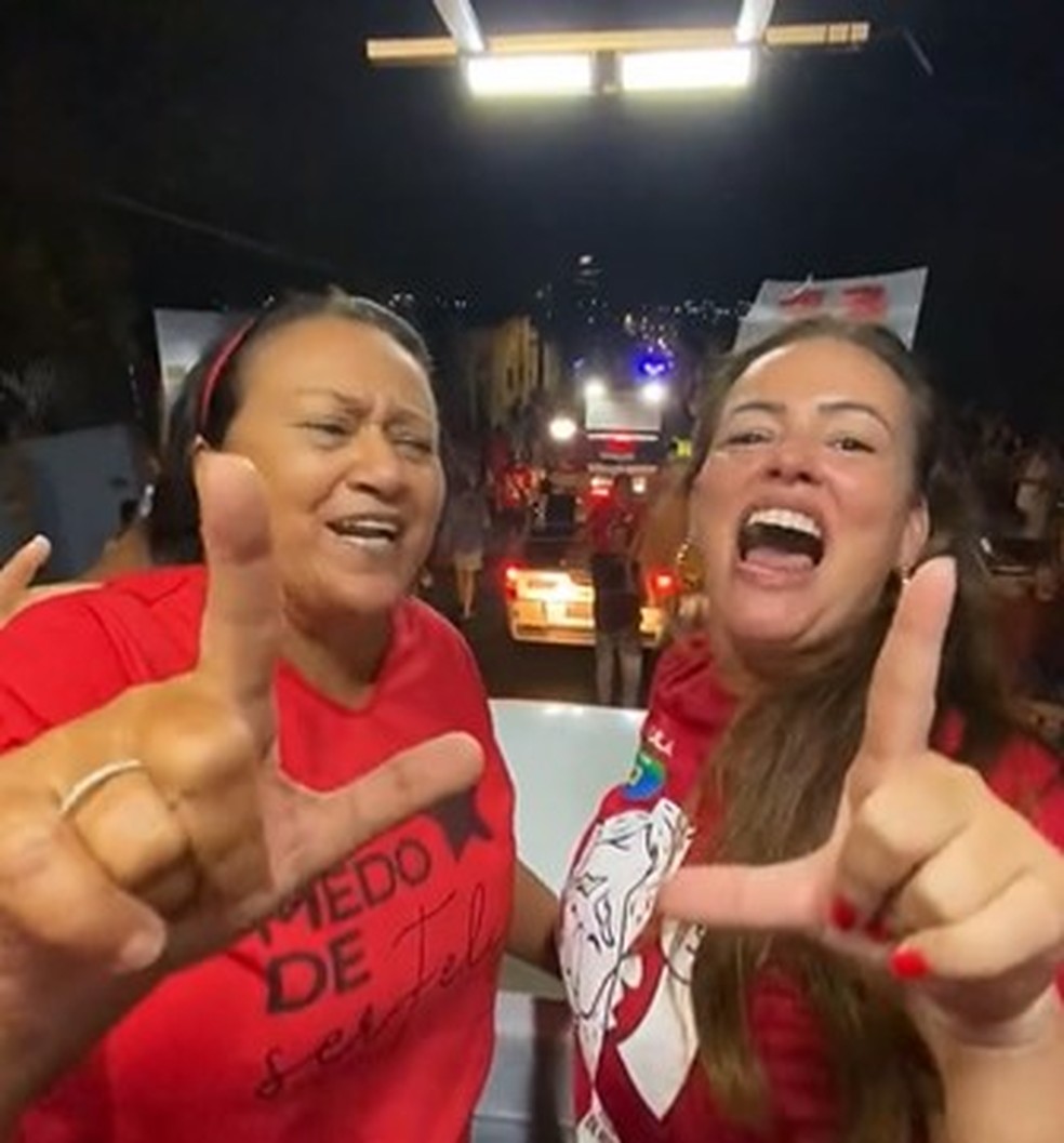 Evento em apoio a Lula com a presença da governadora do RN, Fátima Bezerra, é interrompido por tiroteio