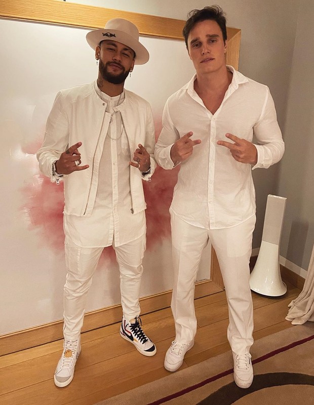 Neymar e Norton Mello (Foto: Reprodução/Instagram)