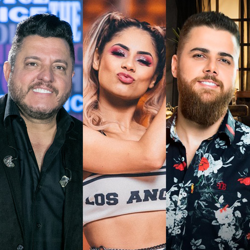 Bruno & Marrone, Lexa e Zé Neto e Cristiano fazem lives neste sábado (16) — Foto: Globo/Raquel Cunha; Divulgação