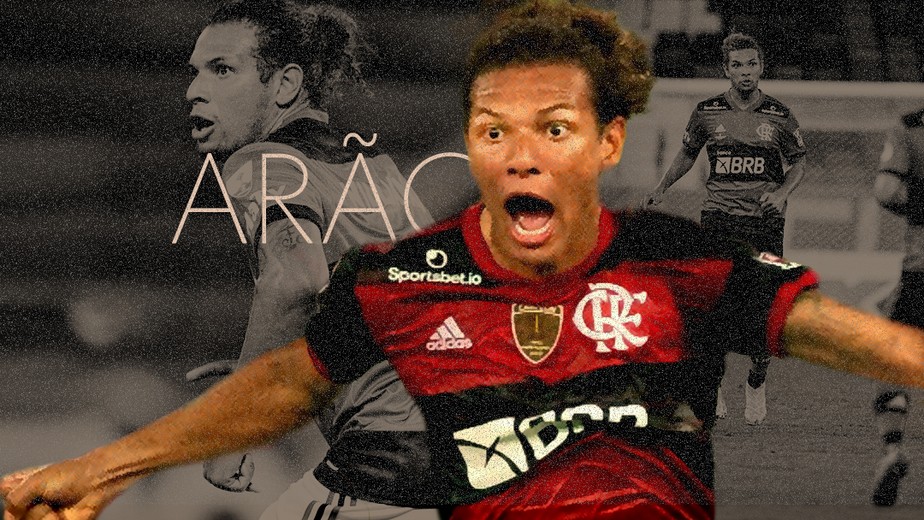 #WillianArao300: decisivo no ataque e incansável na defesa, volante alcança marca histórica no Flamengo