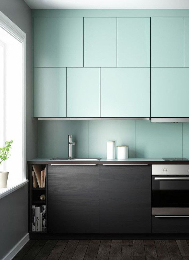 Decoração de cozinhas: 10 ambientes que ousaram nas cores (Foto: Reprodução)