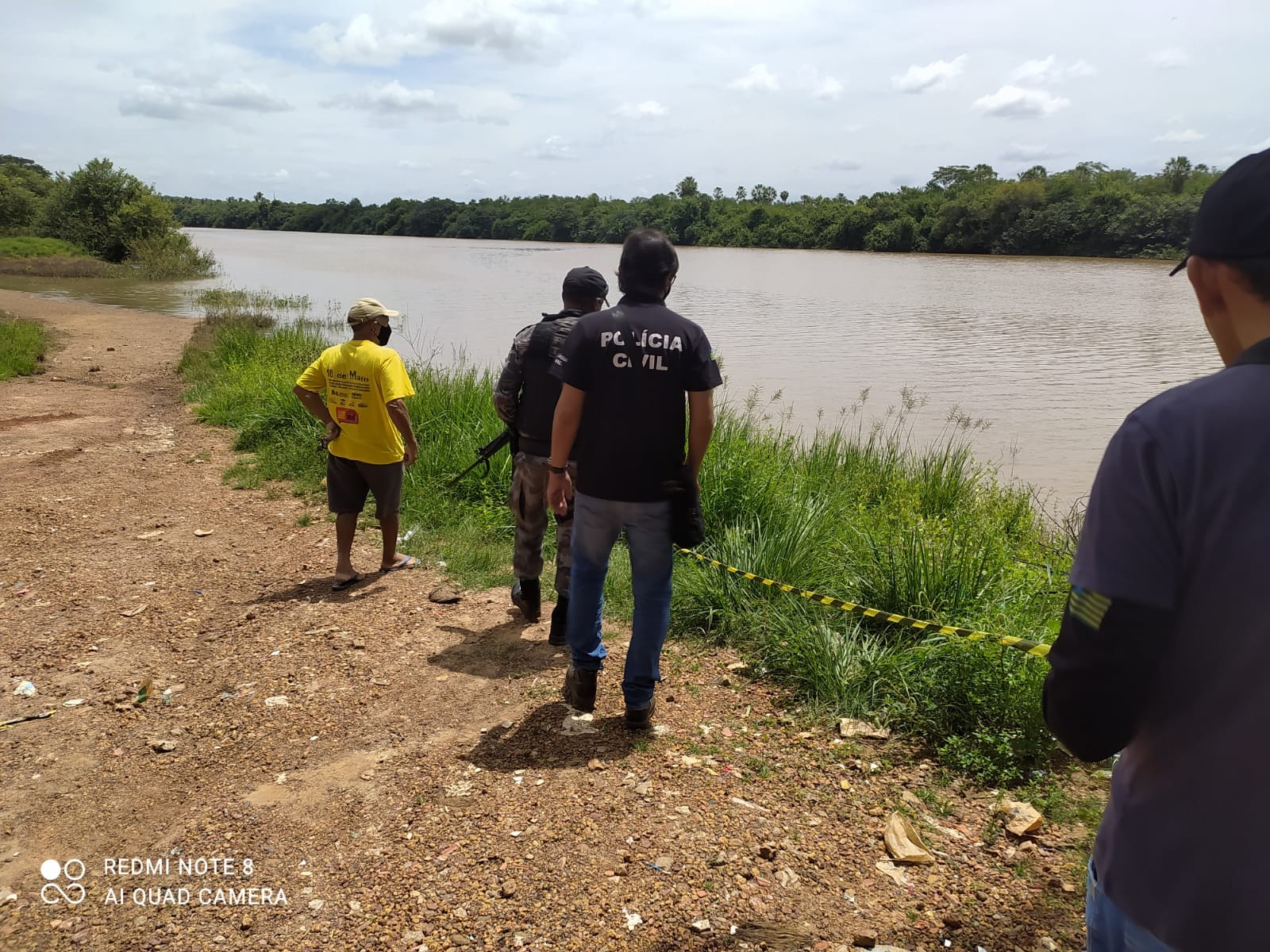 Pescador encontra corpo de homem boiando em rio de Esperantina, Norte do Piauí