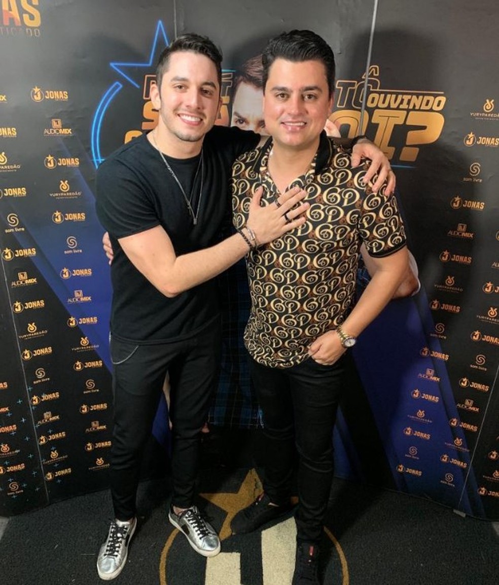 Jonas Esticado e Yury do Paredão — Foto: Reprodução