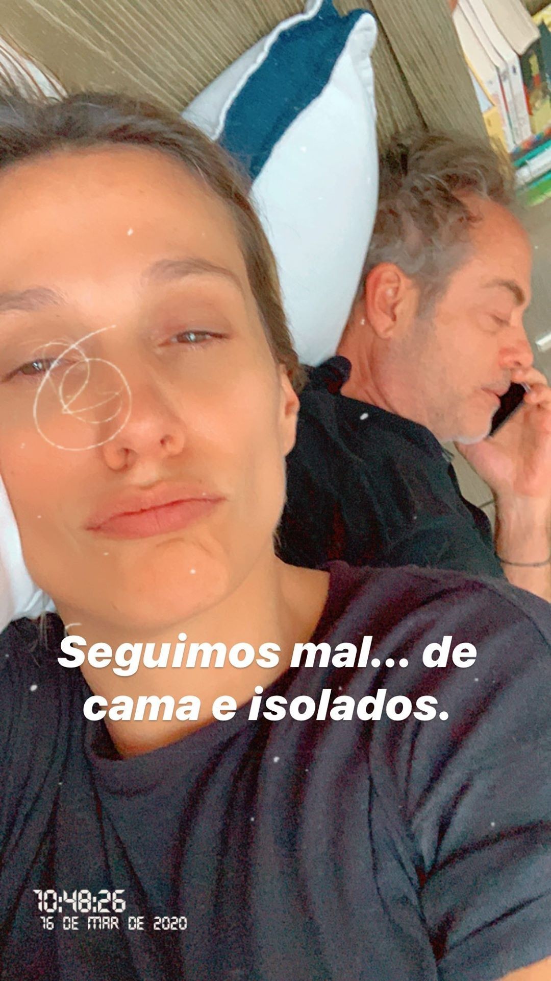 Luisa Mell aguarda resultado para coronavírus (Foto: Reprodução/Instagram)