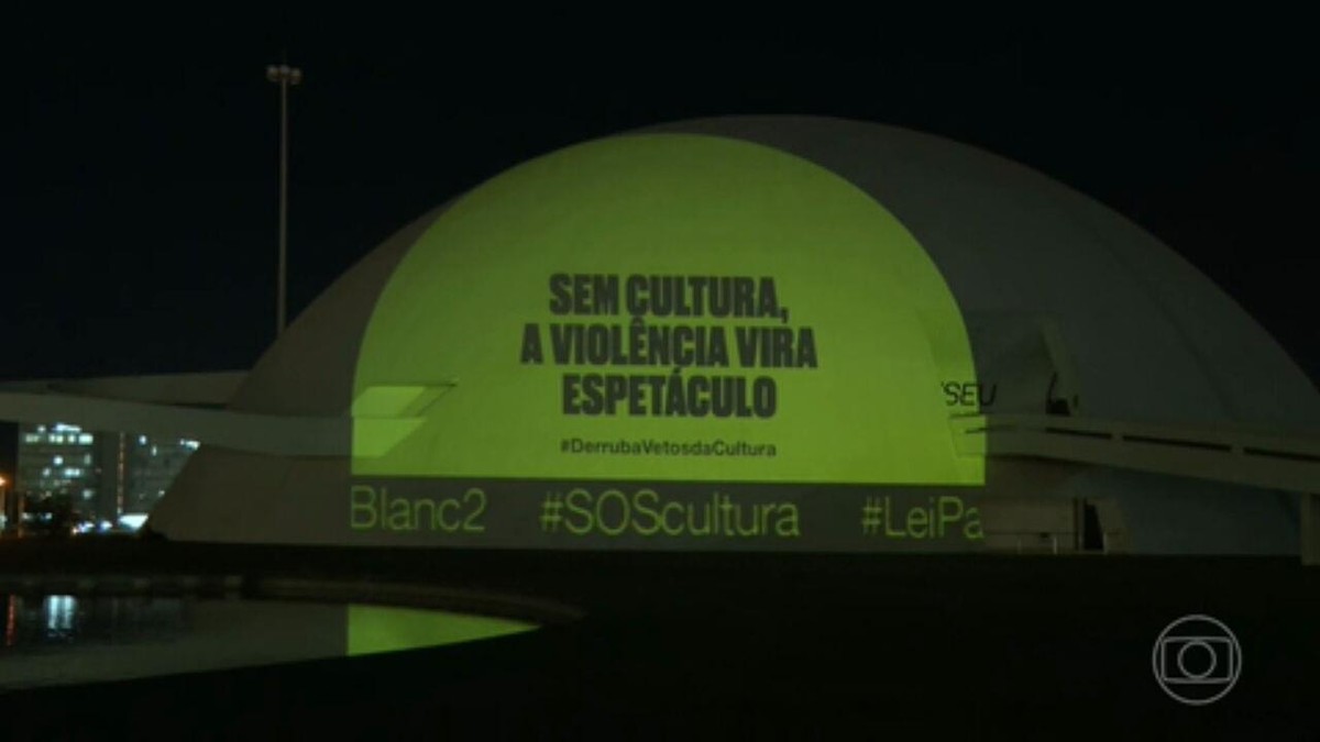 Artistas e produtores pedem que Congresso derrube veto de Bolsonaro a duas leis de incentivo à cultura