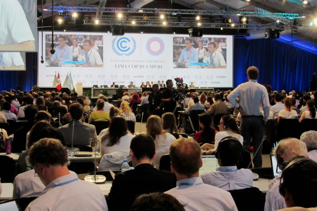 Delegados de 196 países aprovaram a decisão da COP 20, em Lima. Pacote acordado na conferência vai ajudar a formular novo acordo global contra os efeitos da mudança do clima (Foto: Eduardo Carvalho/G1)