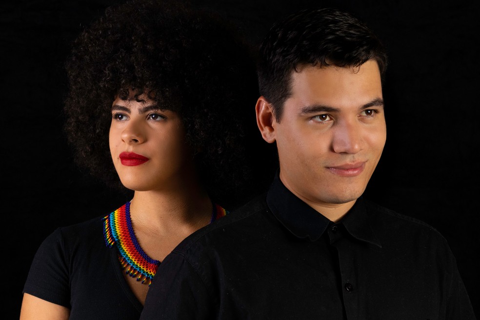 Fotógrafos Bárbara Pereira e Naum Almeida receberam o primeiro prêmio da carreira — Foto: Lumion Fotografia/Divulgação