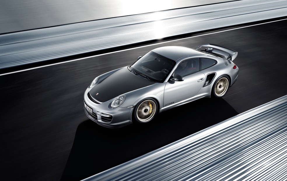 911 GT2 RS de 620 cv, o carro de rua mais potente da Porsche, também estará no Salão de São Paulo. — Foto: Divulgação