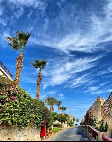 Registro de local turístico em Sharm el-Sheikh, no Egito, divulgado no Instagram @sharm.elsheikh_official — Foto: Reprodução