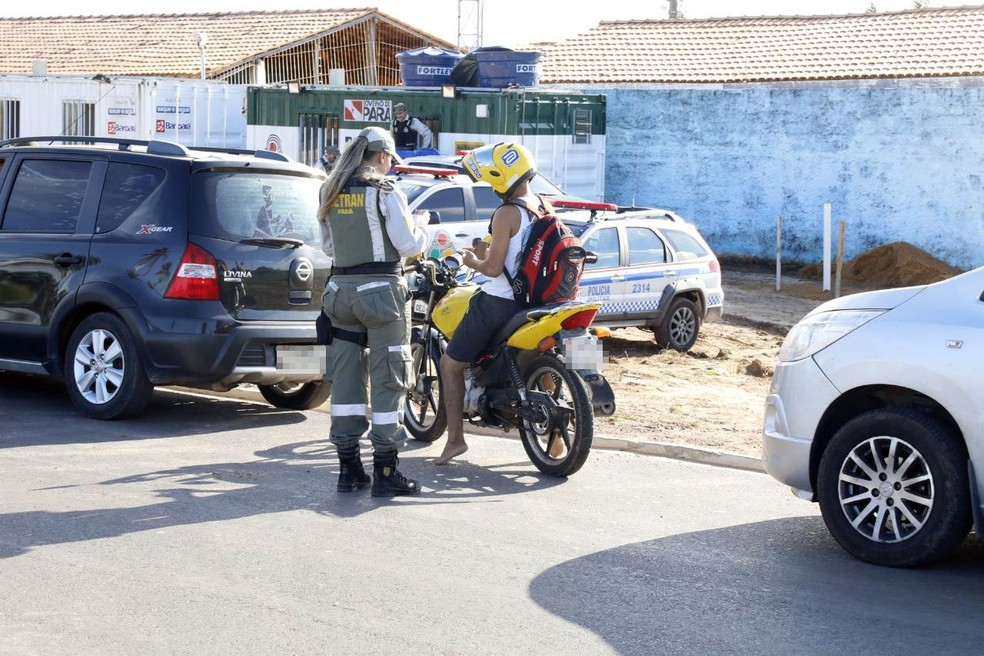 Detran realizou no feriado prolongado a operação "Proclamação da República" no Pará — Foto: Agência Pará