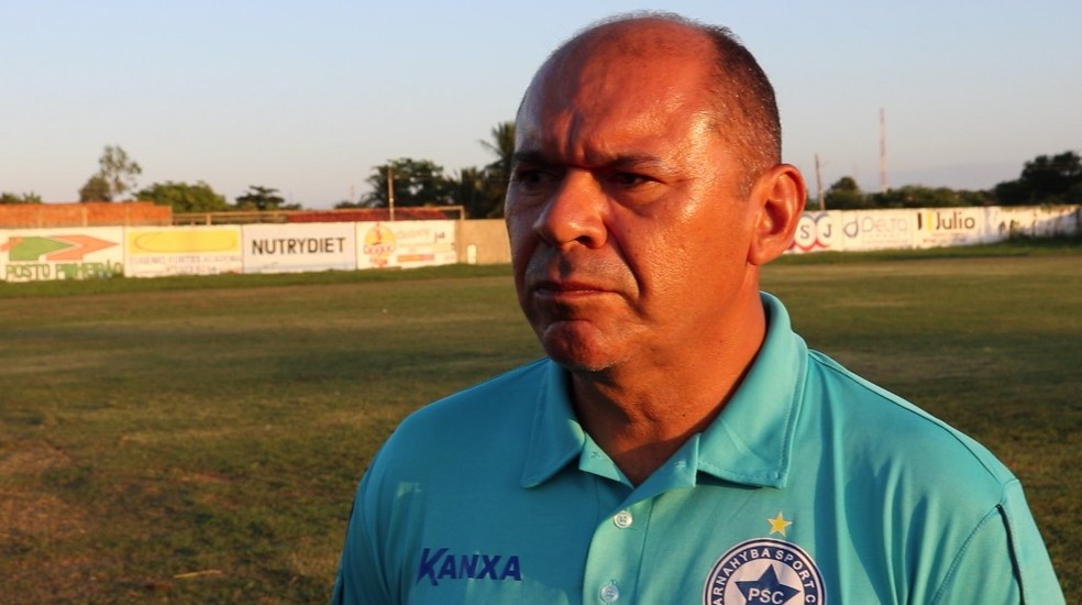 José Paulo, diretor de futebol do Parnahyba — Foto: Reprodução/TV Clube