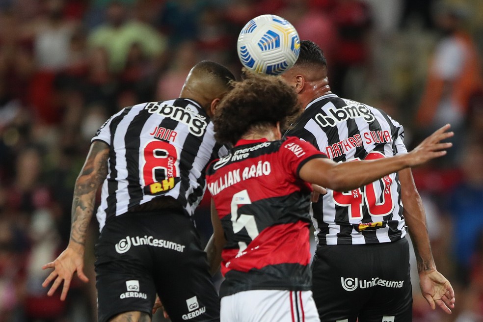 Flamengo x Atlético-MG, no Maracanã, partida válida pela 29ª rodada do Campeonaro Brasileiro — Foto: Pedro Souza / Atlético