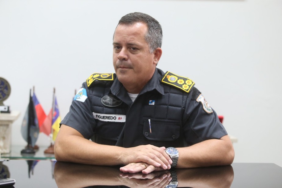 O coronel Rogério Figueredo, ex-secretário da PM no estado do Rio