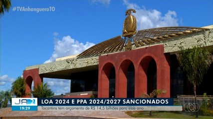 Tocantins tem orçamento de R$ 14,5 bilhões para esse ano