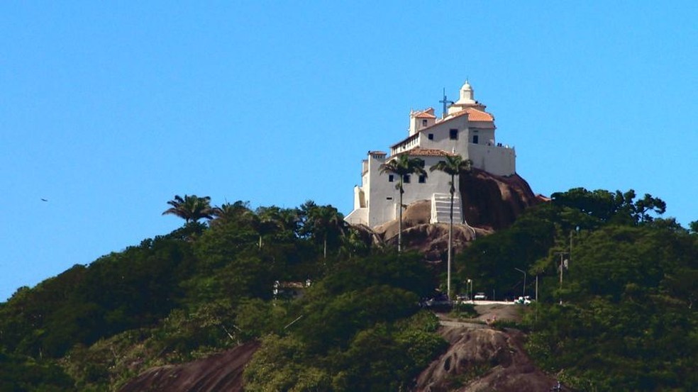 Convento da Penha, em Vila Velha  — Foto: Reprodução/ TV Gazeta