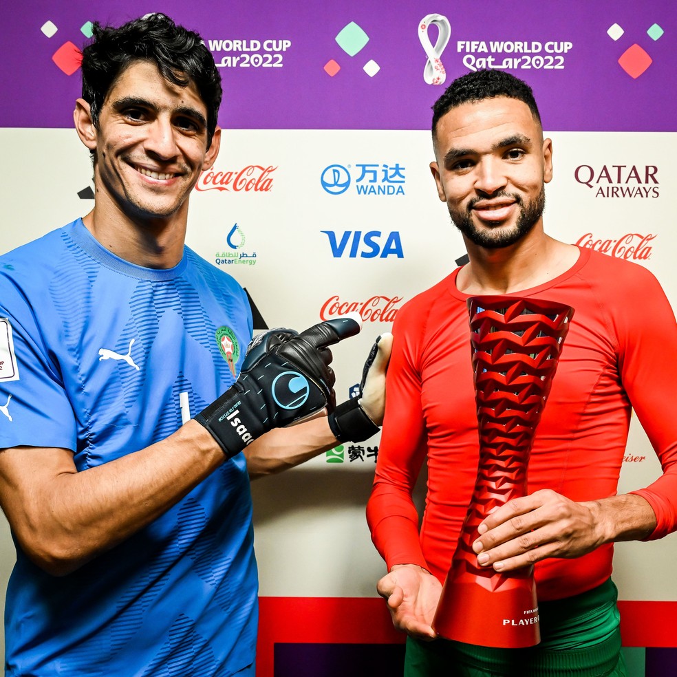Goleiro do Marrocos dá prêmio de melhor do jogo a autor do gol e diz: "Me belisque, estou sonhando"