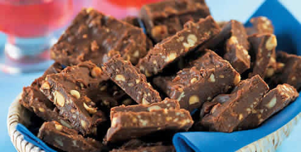 Quadradinhos De Amendoim Receitas