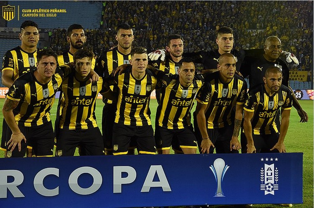 PeÃ±arol estÃ¡ invicto em 2019, mas perdeu a Super Copa para o Nacional-URU nos pÃªnaltis â€” Foto: DivulgaÃ§Ã£o / PeÃ±arol