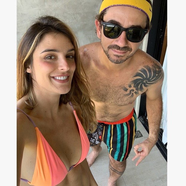 Rafa Brites e Felipe Andreoli em foto no Instagram (Foto: reprodução/instagram)