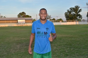 Lucas Sodré. atacante do Atlético Roraima (Foto: Nailson Wapichana)