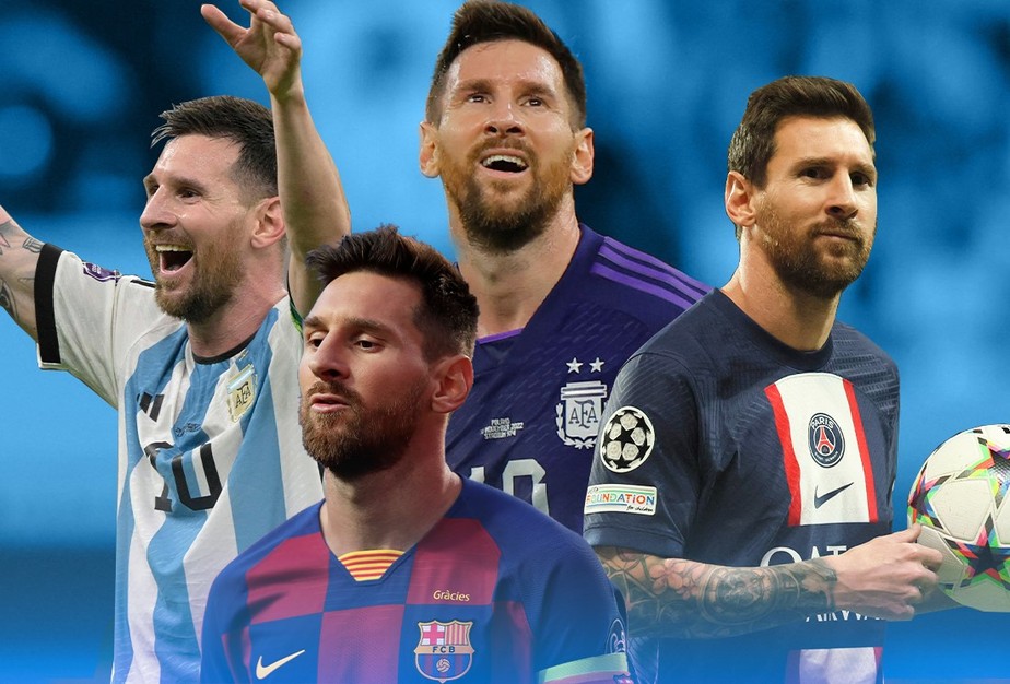 Os 1.000 jogos de Lionel Messi