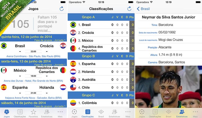 World Soccer Finals traz informações extras sobre a Copa do Mundo diretamente na tela do seu iPhone ou iPad (Foto: Divulgação/App Store)