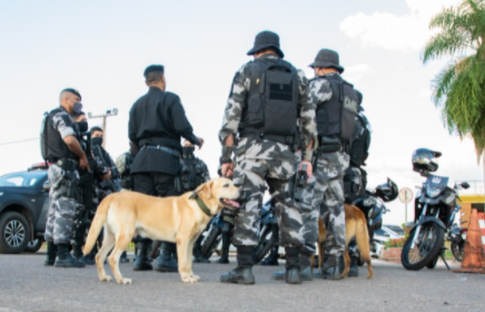 Ações começaram na tarde desta sexta-feira (9) — Foto: Davi Barbosa/Asscom PM-AC