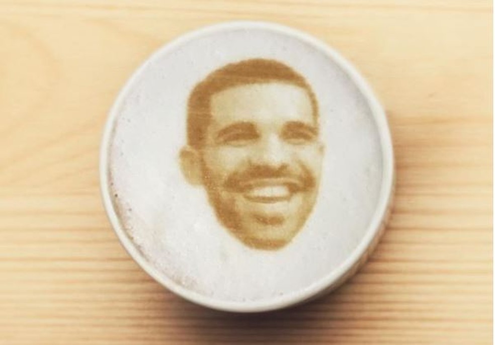 Coffee Ripples imprime fotos na espuma do café — Foto: Reprodução/ Instagram (drinkripples)
