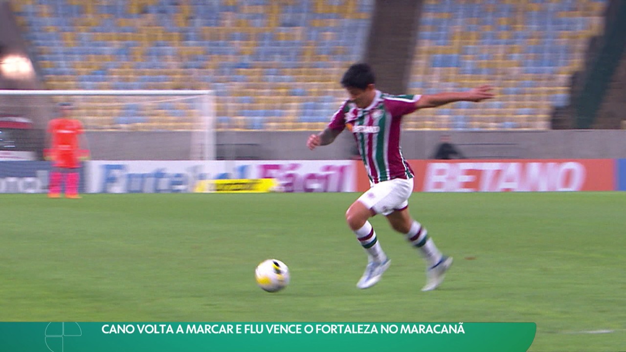 Cano volta a marcar e Fluminense vence o Fortaleza no Maracanã