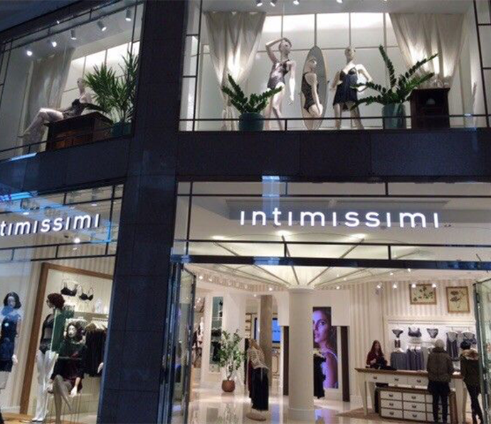 Uma das lojas da Intimissimi (Foto: Intimissimi)