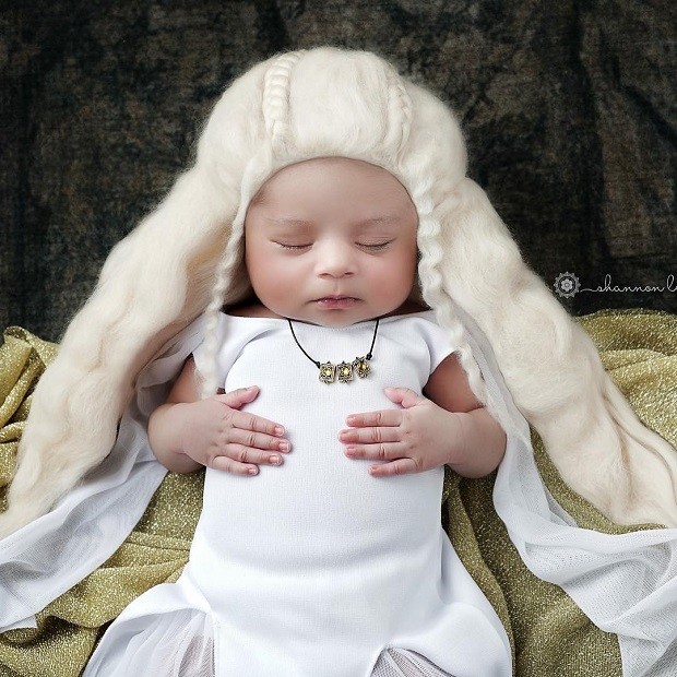 Fotógrafa faz ensaio de bebês vestidos como personagens de 'Game of Thrones' (Foto: Shannon Leigh Studios/Instagram)