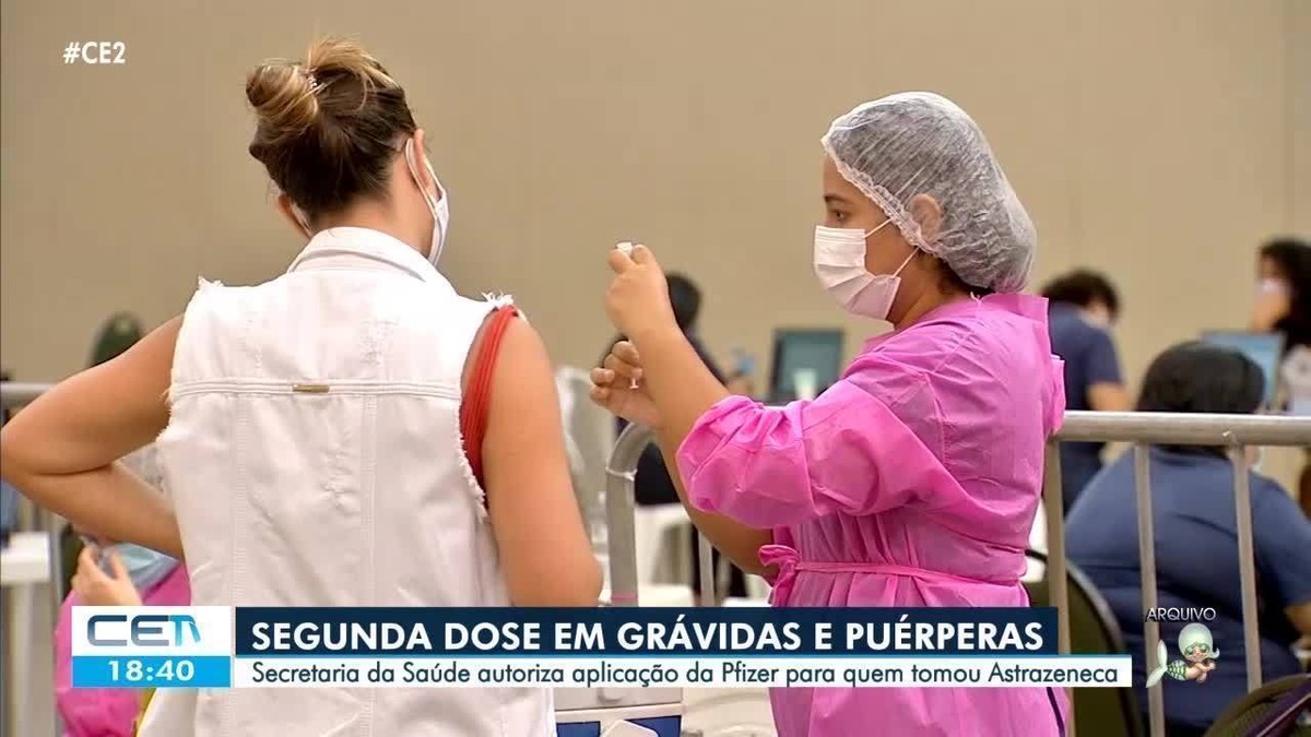 Secretaria orienta vacinação contra Covid-19 de gestantes que perderam o bebê ou engravidaram após receber a 1ª dose de Astrazeneca, no Ceará - Vimarsana News