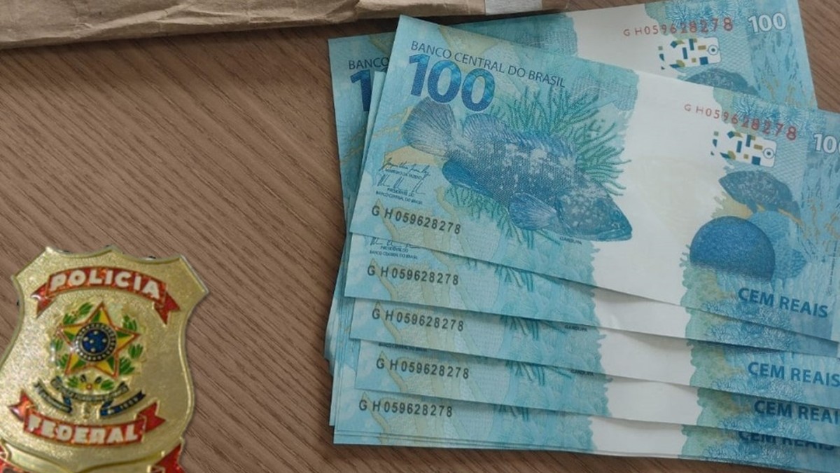 Homem é preso pela PF em Minas com R$ 1.000 em notas falsas