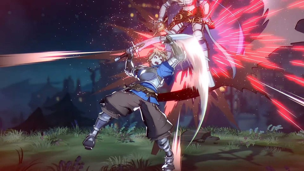 Aplicar antiaéreos é fundamental para ter controle sobre a partida em jogos de luta — Foto: Divulgação/Cygames