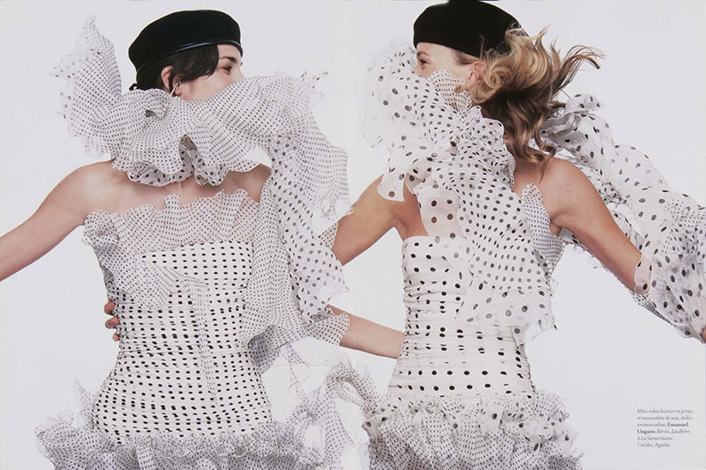 Alta-costura Emanuel Ungaro na Vogue Paris, 2004 (Foto: Reprodução)
