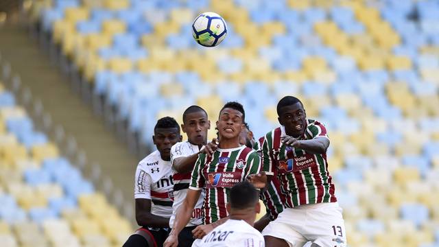 Fluminense e SÃ£o Paulo ficaram no 1 a 1 no MaracanÃ£