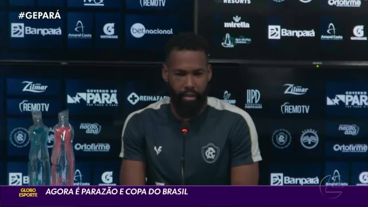 Lucas Mendes, do Remo, mira no Parazão e duelo contra o Corinthians na Copa do Brasil