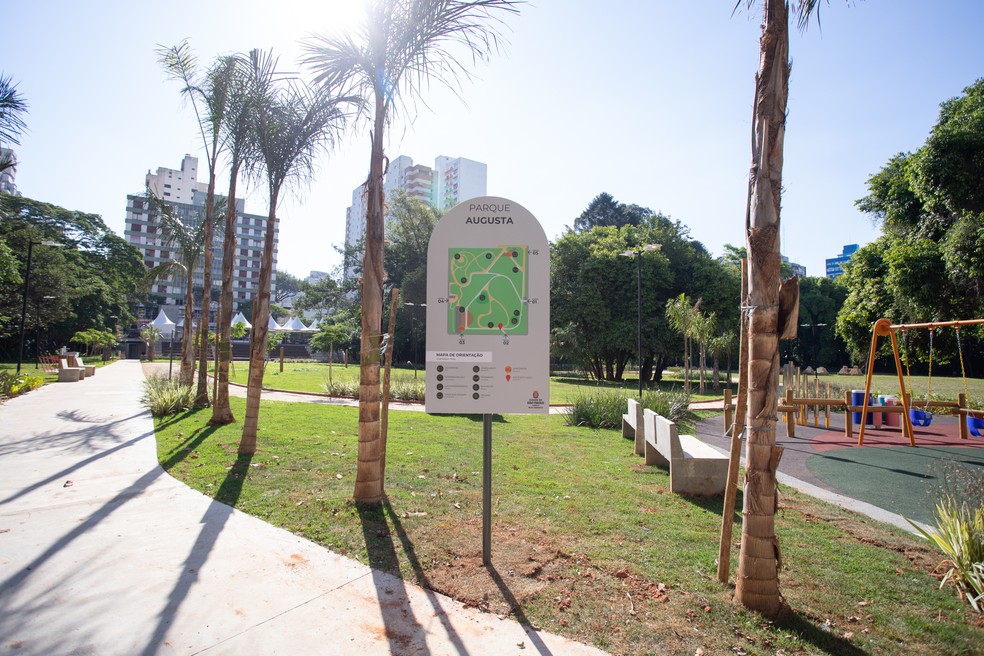 Parque Augusta, na região central de São Paulo — Foto: Marcelo Brandt/g1