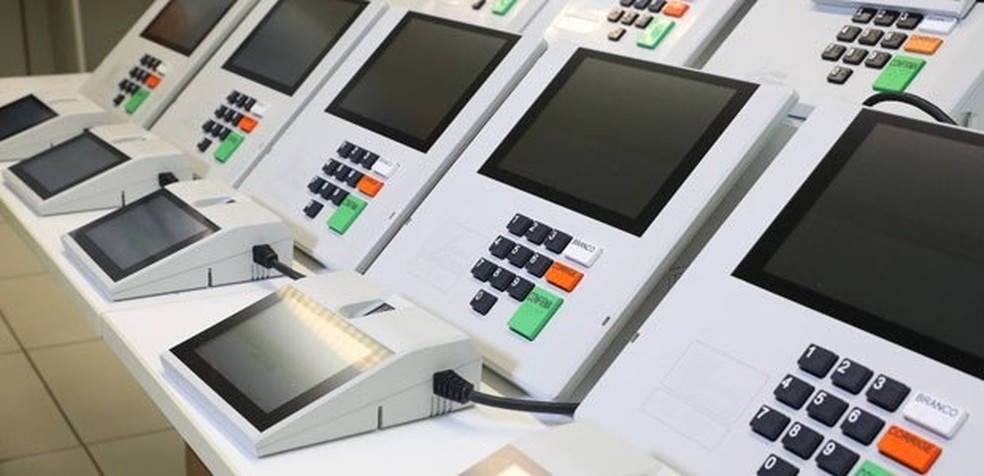 Imagem de urnas eletrônicas que deverão ser usadas nas eleições deste ano — Foto: Tribunal Superior Eleitoral/Divulgação